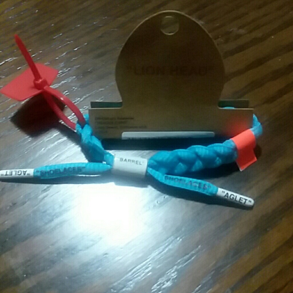 Off-White Collaberation with Rastaclat bracelet